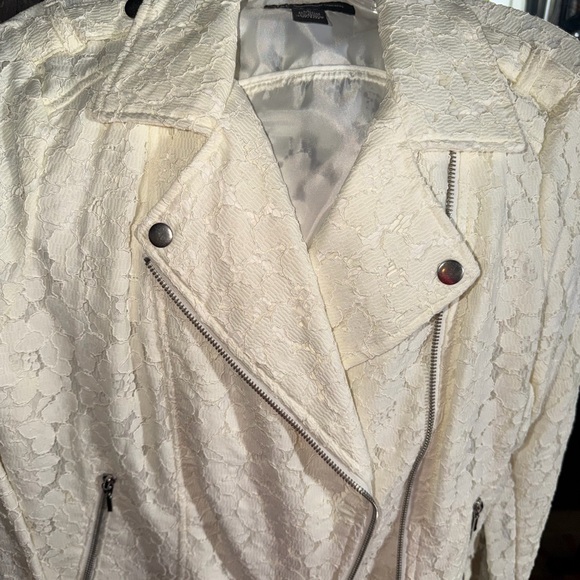 INC International Concepts Cream Jacket - Picture 2 of 5